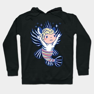 Tiger fish Mermaid Hoodie